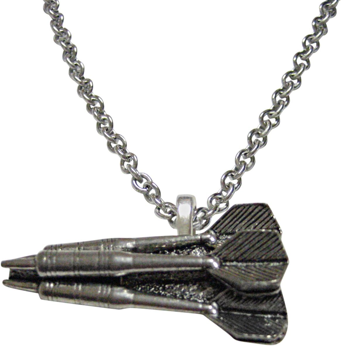 Throwing Darts Pendant Necklace