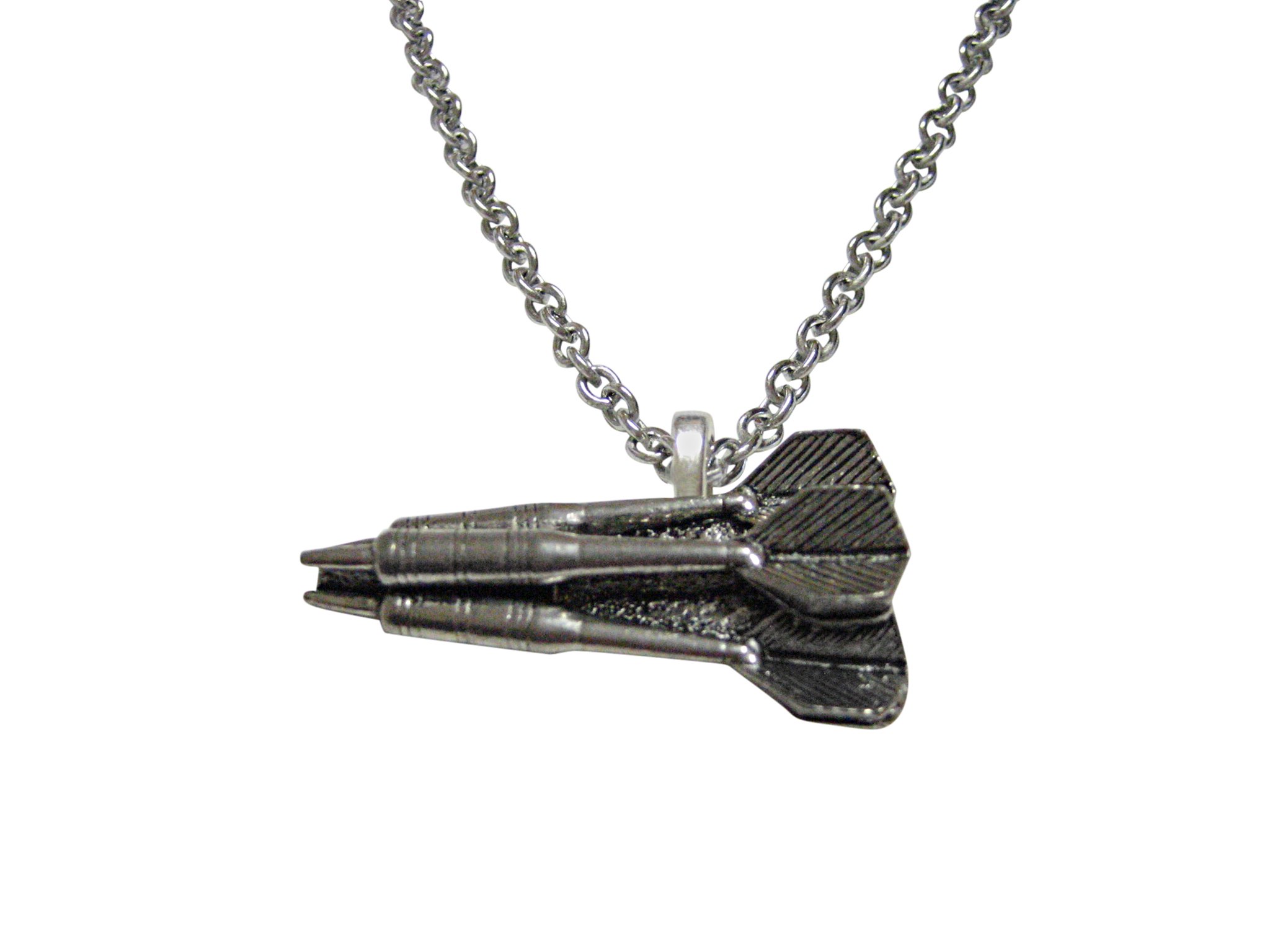 Throwing Darts Pendant Necklace