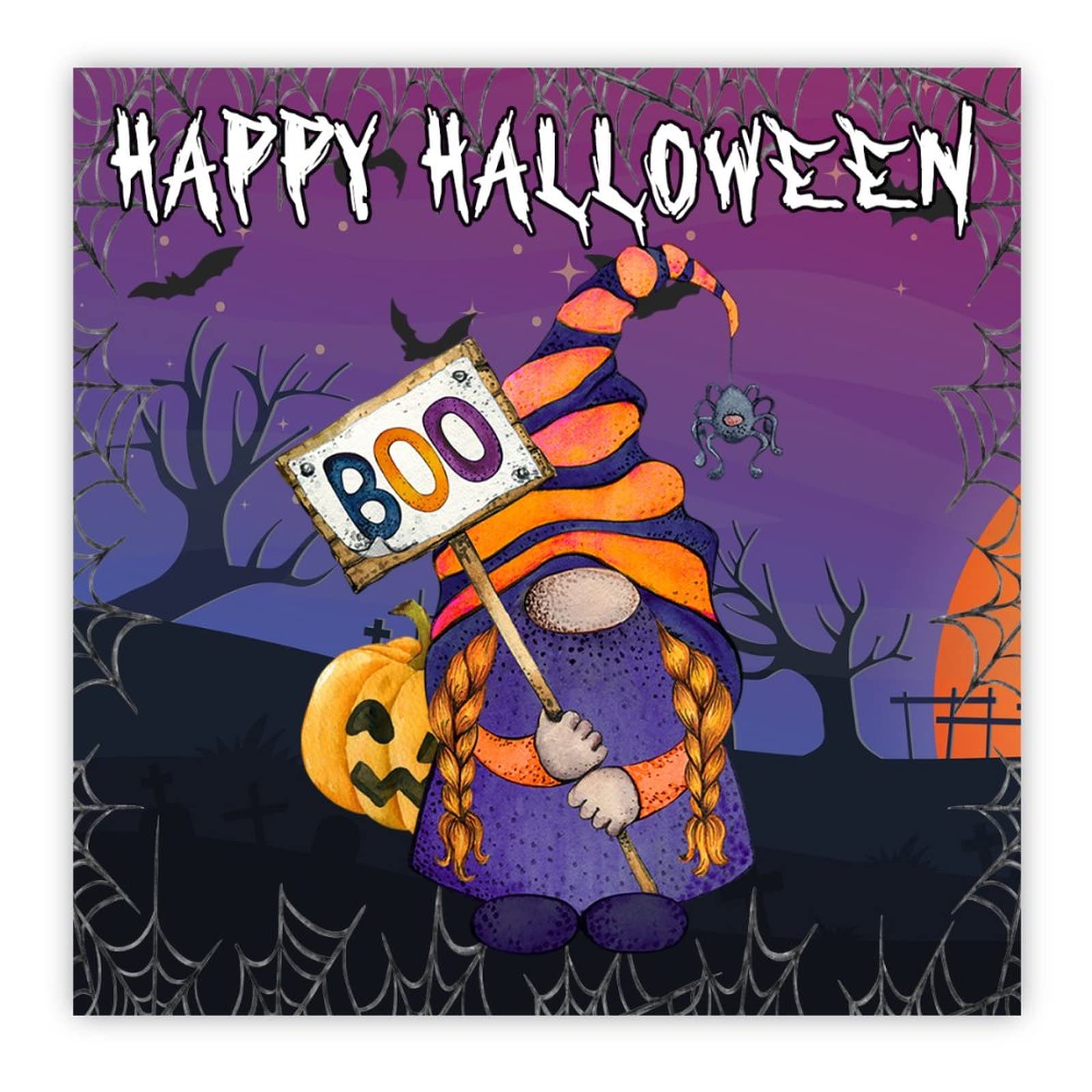 Décoration murale Happy Halloween en bois pour sublimer votre intérieur de ferme