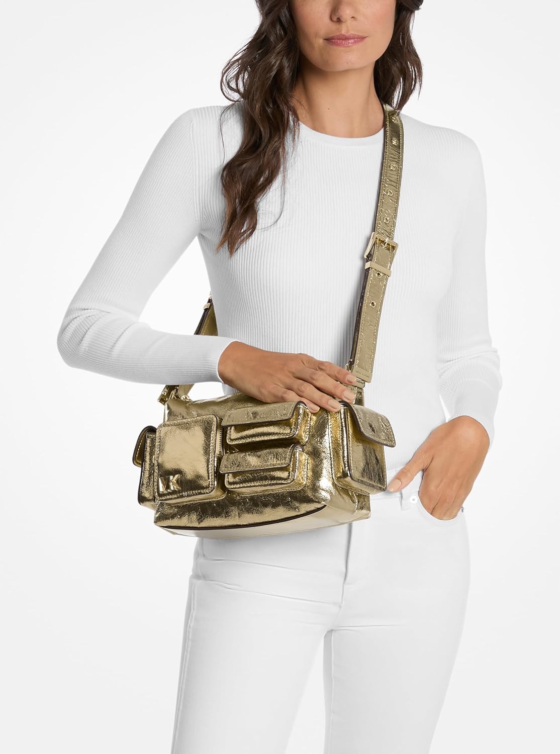 Michael Kors Dakota Medium Pocket Shoulder Bag