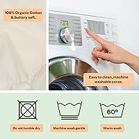 Vista 7 de My Brest Friend Almohada de lactancia Super Deluxe - Almohada de lactancia ergonómica y de confort mejorado para el máximo soporte para mamá y bebé