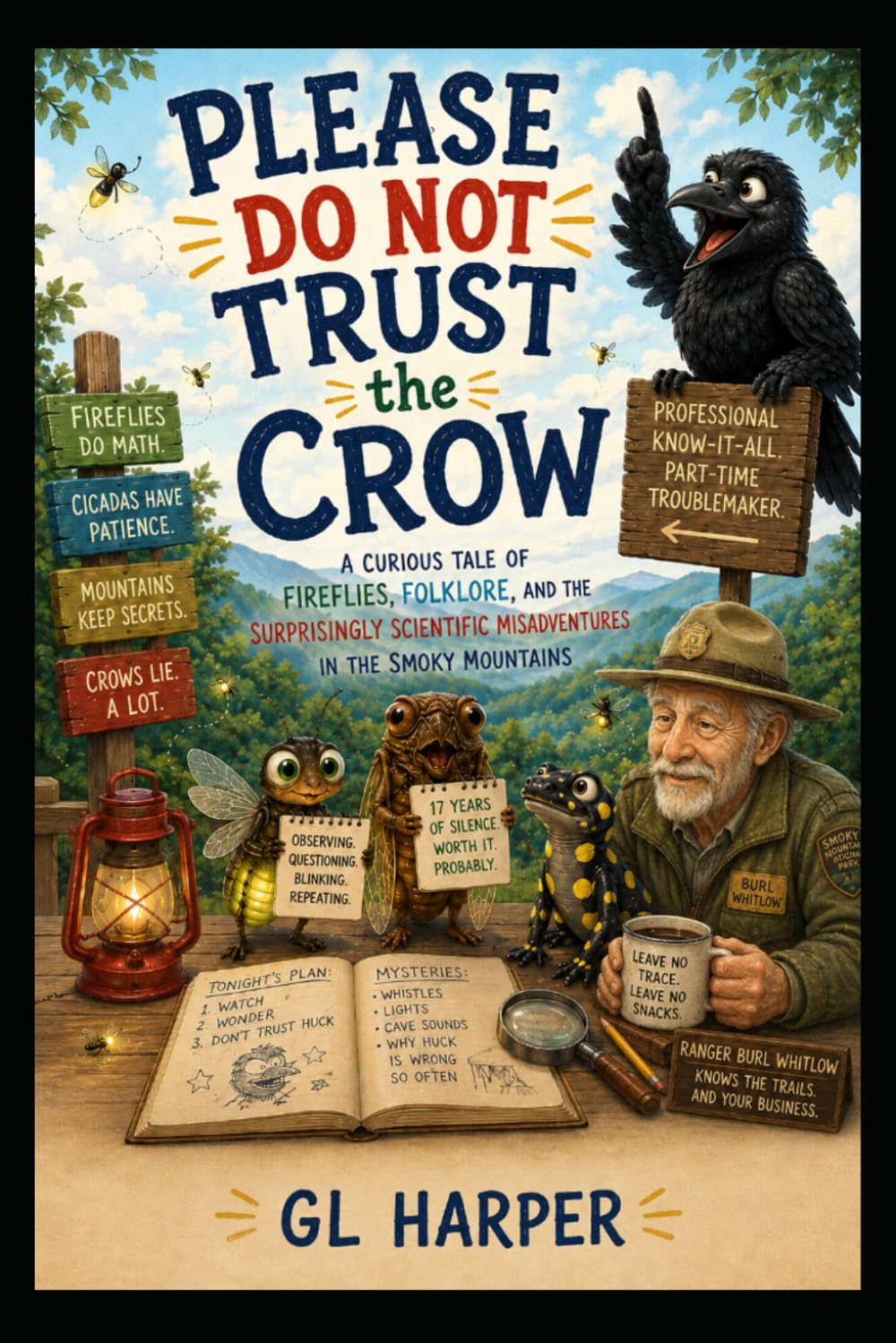 Please Do Not Trust the Crow: A Curious Tale of Fireflies, Folklore, and the Surprisingly Scientific Misadventures in the Smoky Mountains (Back Porch Series: Slow Thinking, Anywhere)