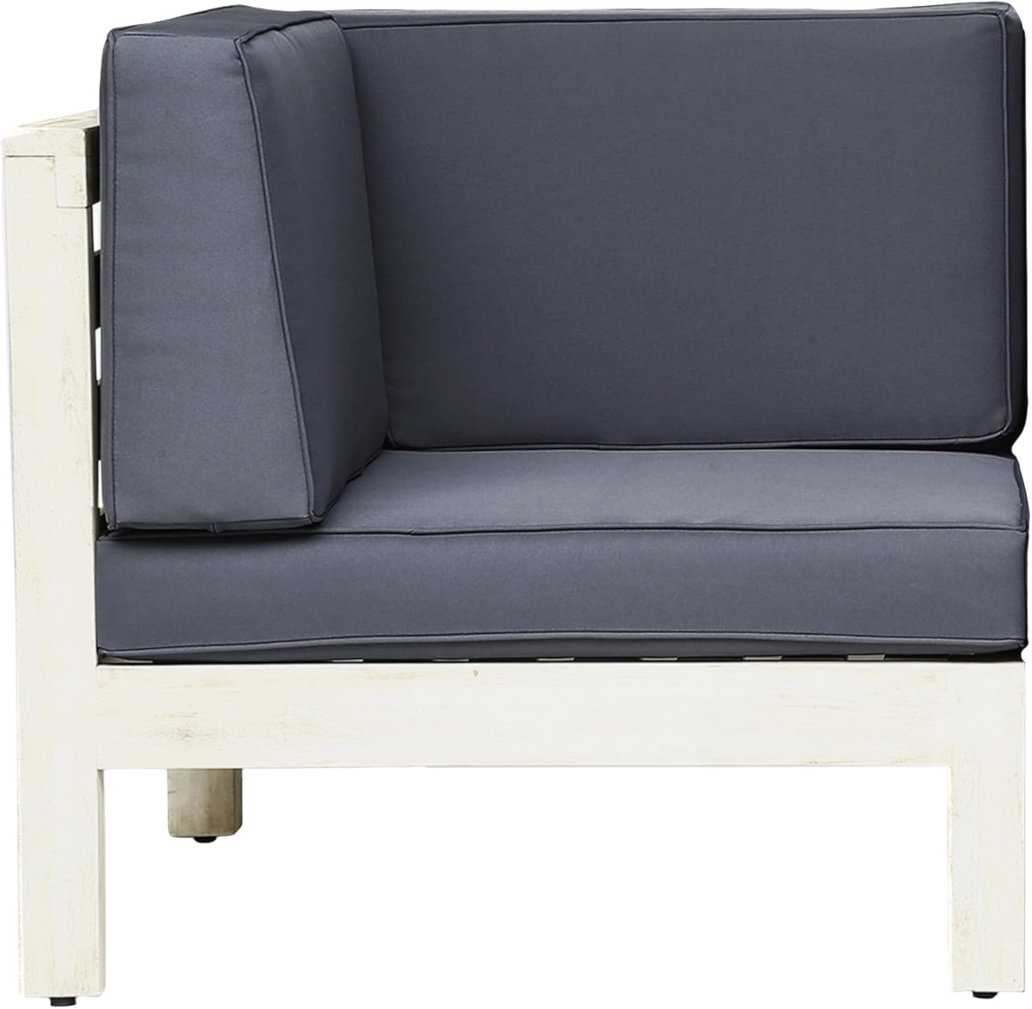 X Back L ARM Chair, Grey