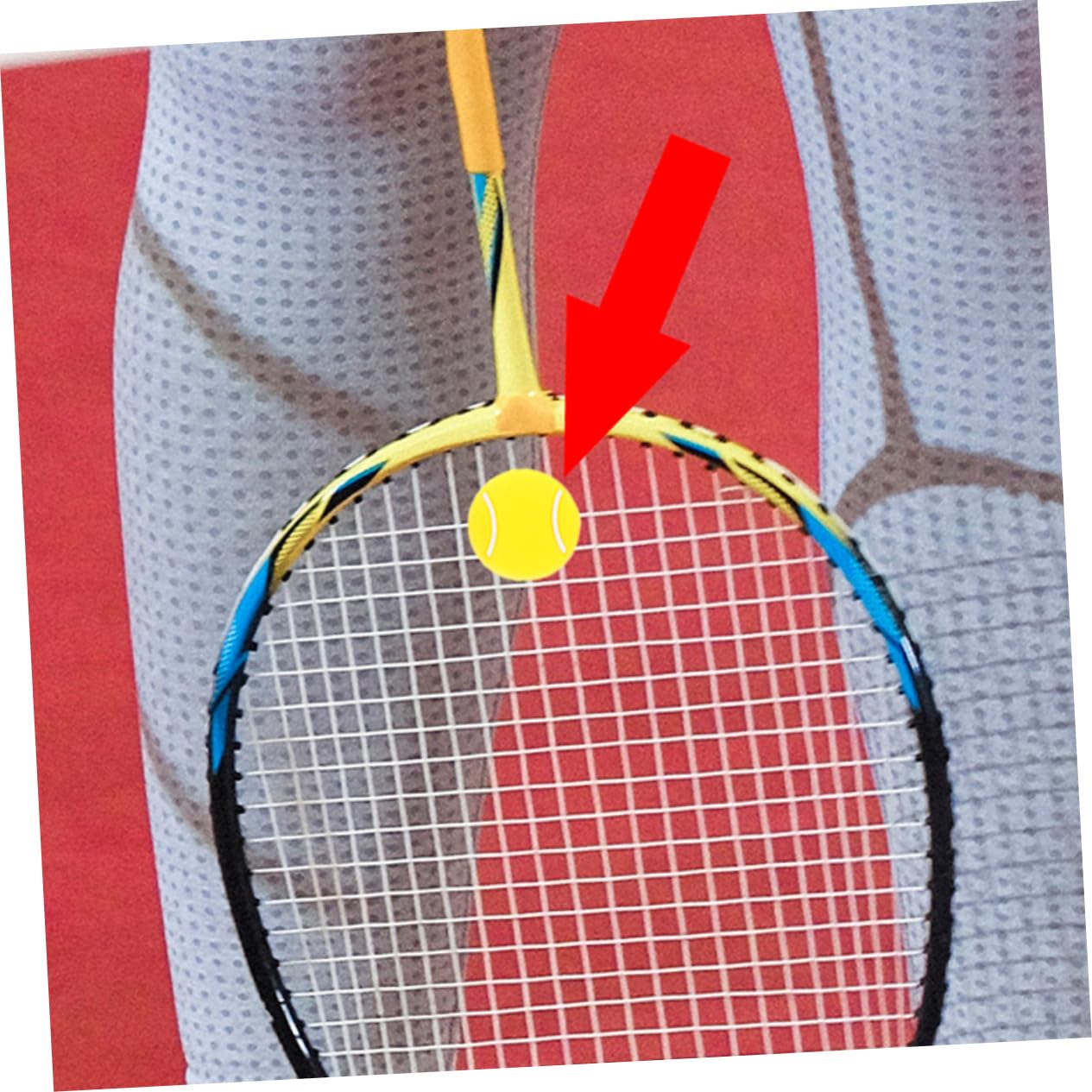ibasenice Ammortizzatori per Racchette Tennis Silicone Assorbitori Giocata E Stabile