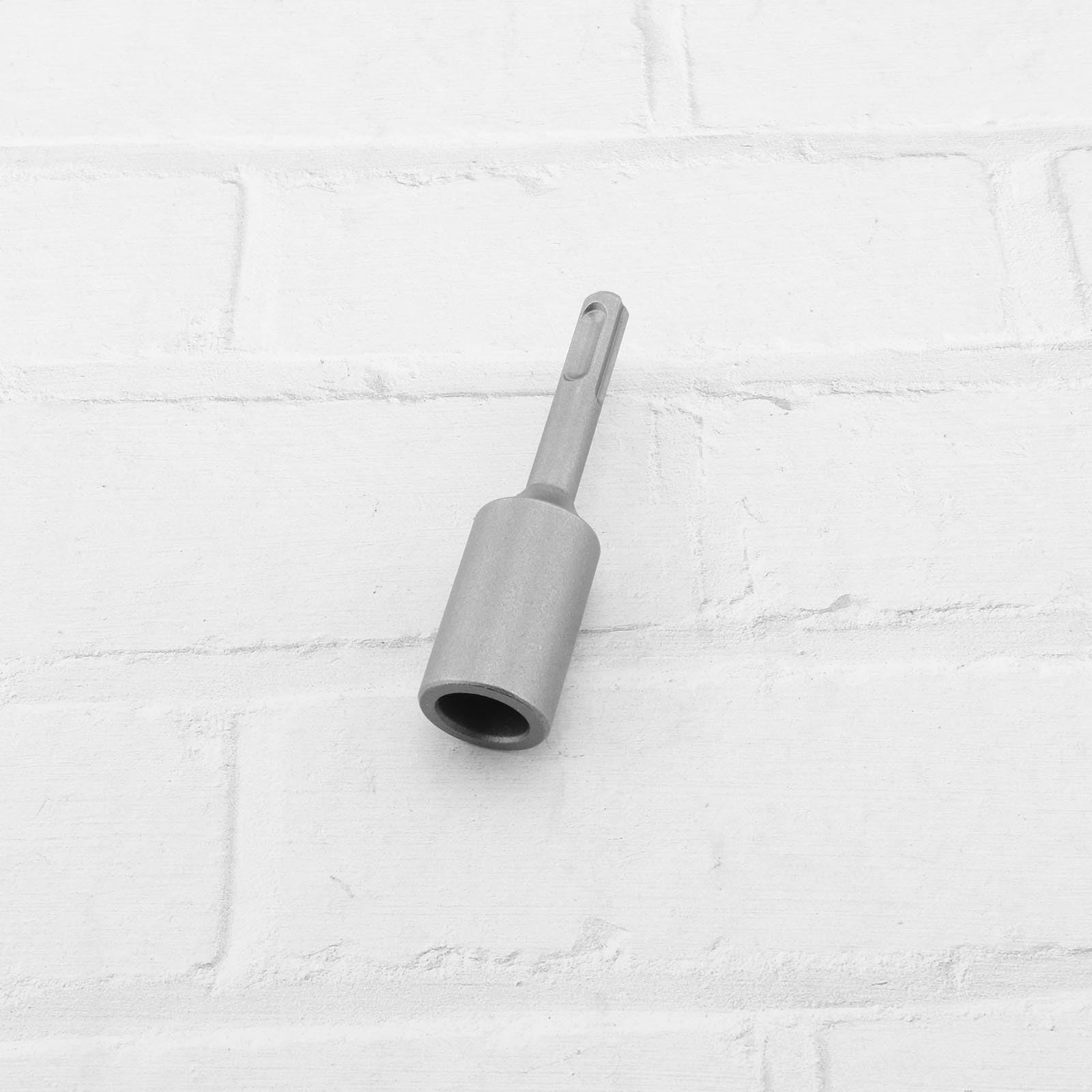 1 unidad 16,5 x 25 x 100 mm SDS Plus - Controlador de clavo de tierra para insertar varillas de tierra profunda SDS Plus martillo prensado, controlador de postes profesional