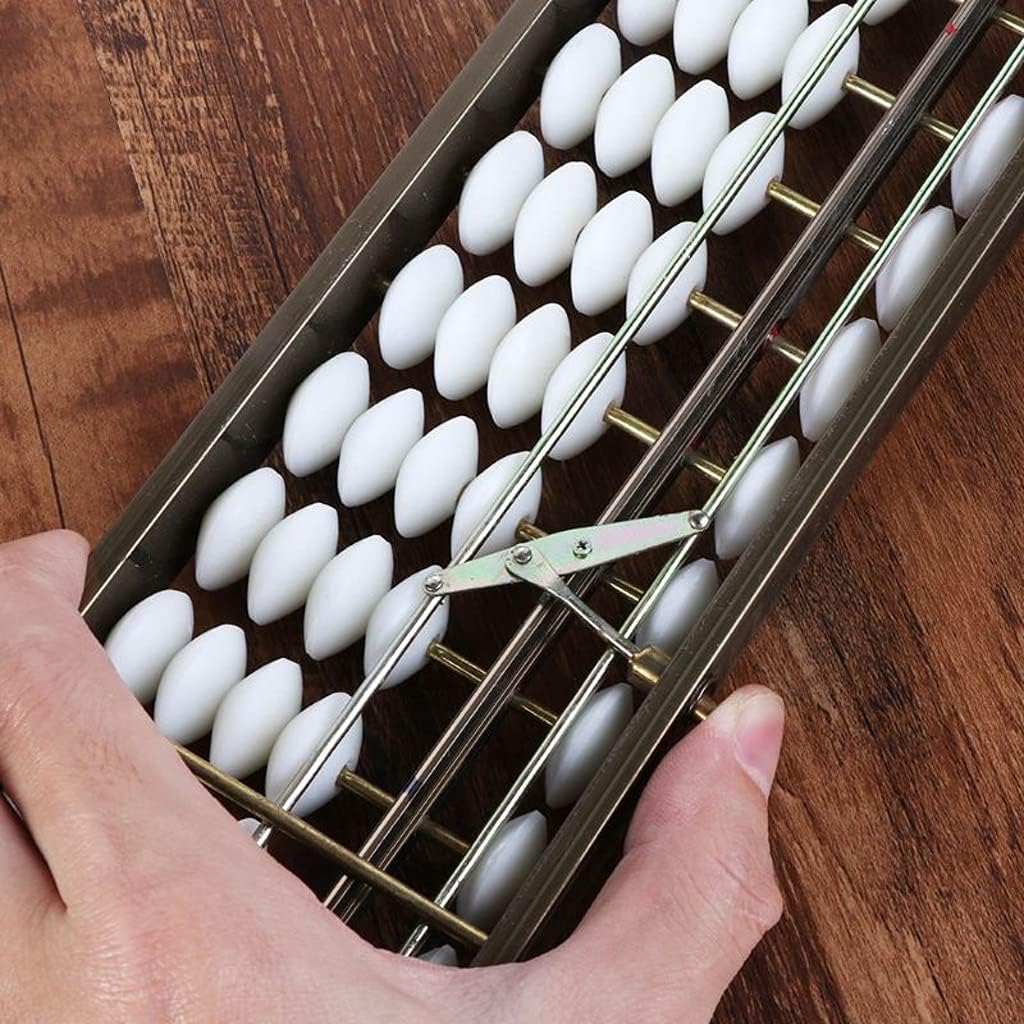 17 Digits Rods Standard Abacus Chinese Japanese Calculator Counting Tool Math Learning Beginners