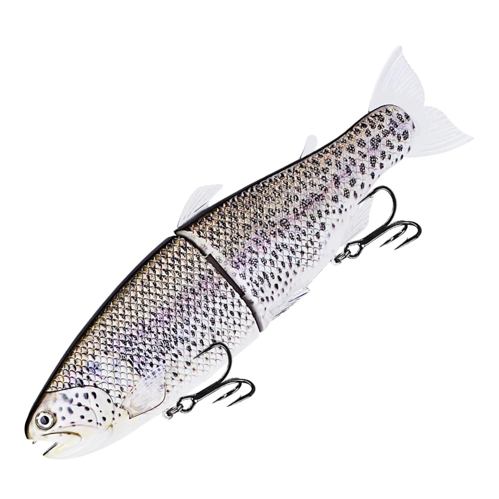 Señuelo de Pesca Artificial Glide Bait Swimbait de 8,66 Pulgadas y 125 g, for Trucha arcoíris pequeña, se Hunde y es Suave.