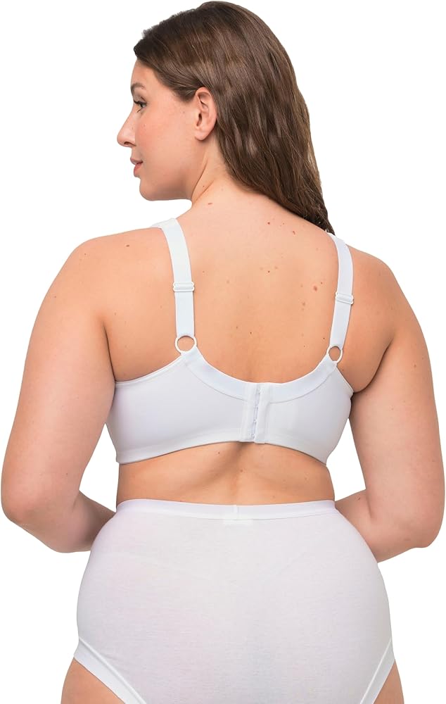 Sujetador Reductor, Sin Aros, Con Colgante De Strass, Copa B-G, Rosa