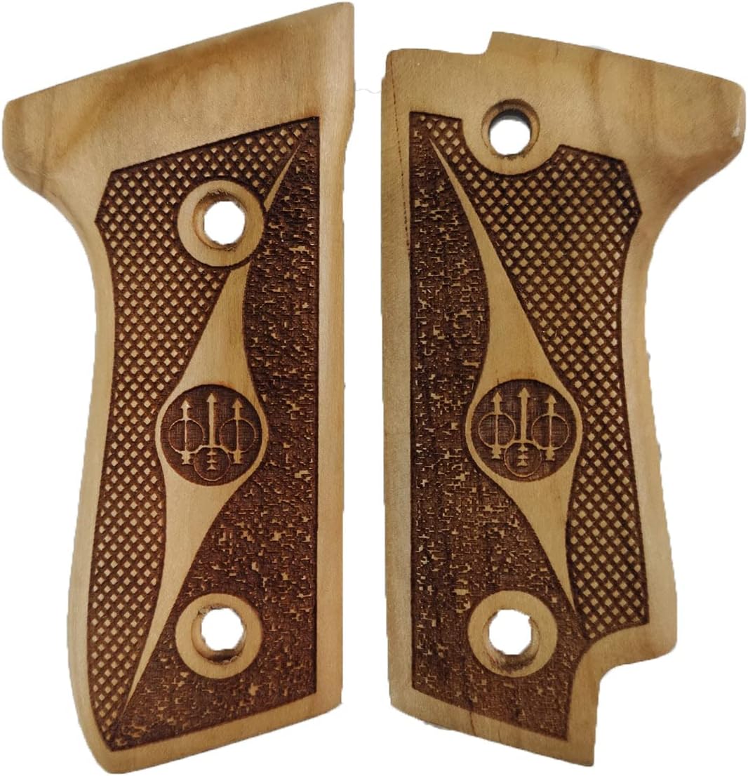 ZIB GRIPS Beretta 92S Pistol Grip Handmade from Walnut