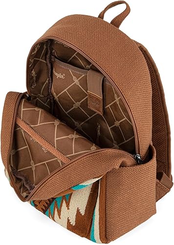 Miniatura 3 de Montana West Wrangler Aztec - Mochila de punto para mujer, estilo occidental, casual, mochila