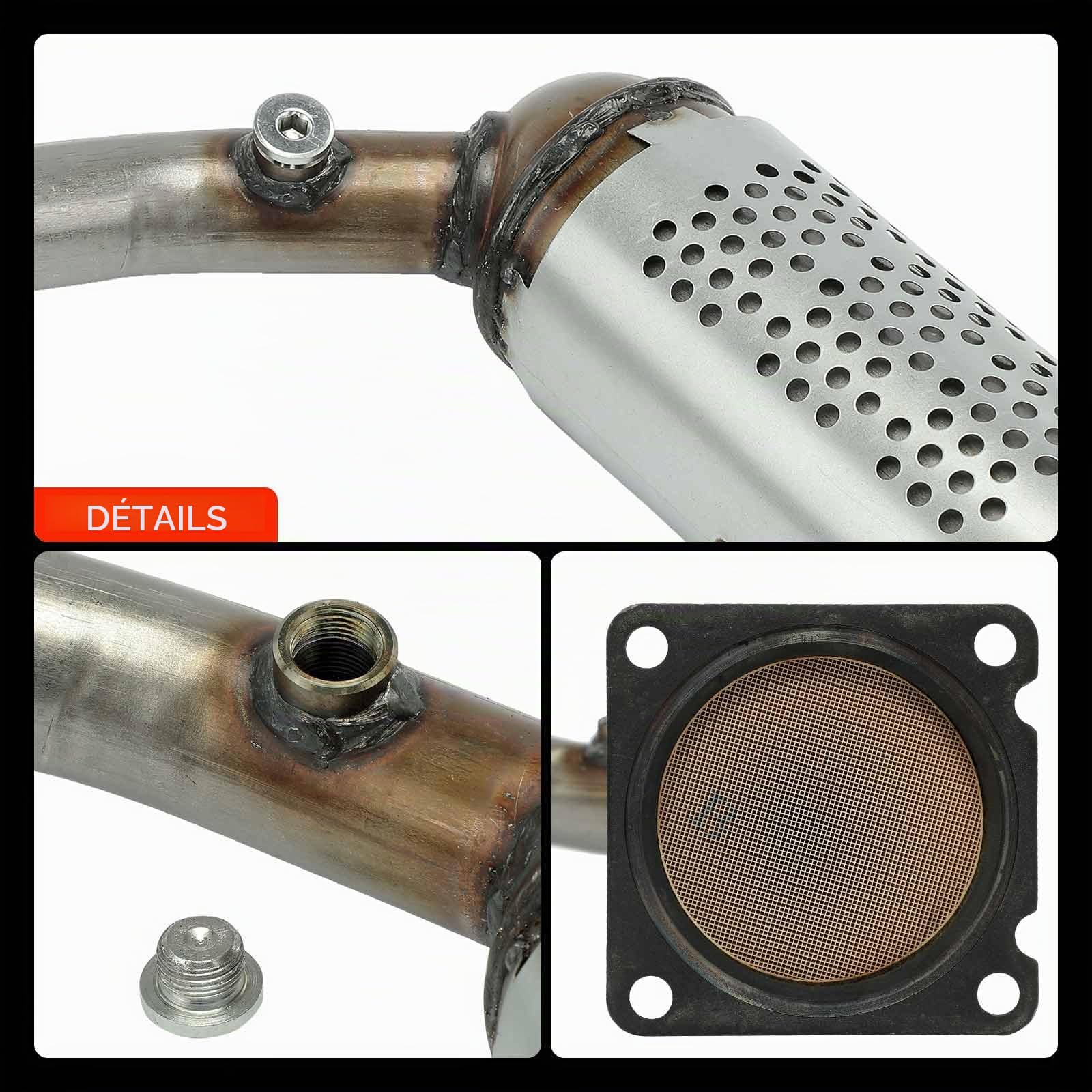 Frankberg Convertisseur catalytique essence 1731KS | Compatible avec: 206 SW 2E/K, berline 206, 206+ 2L 2M, 206 Hatchback 2A/C