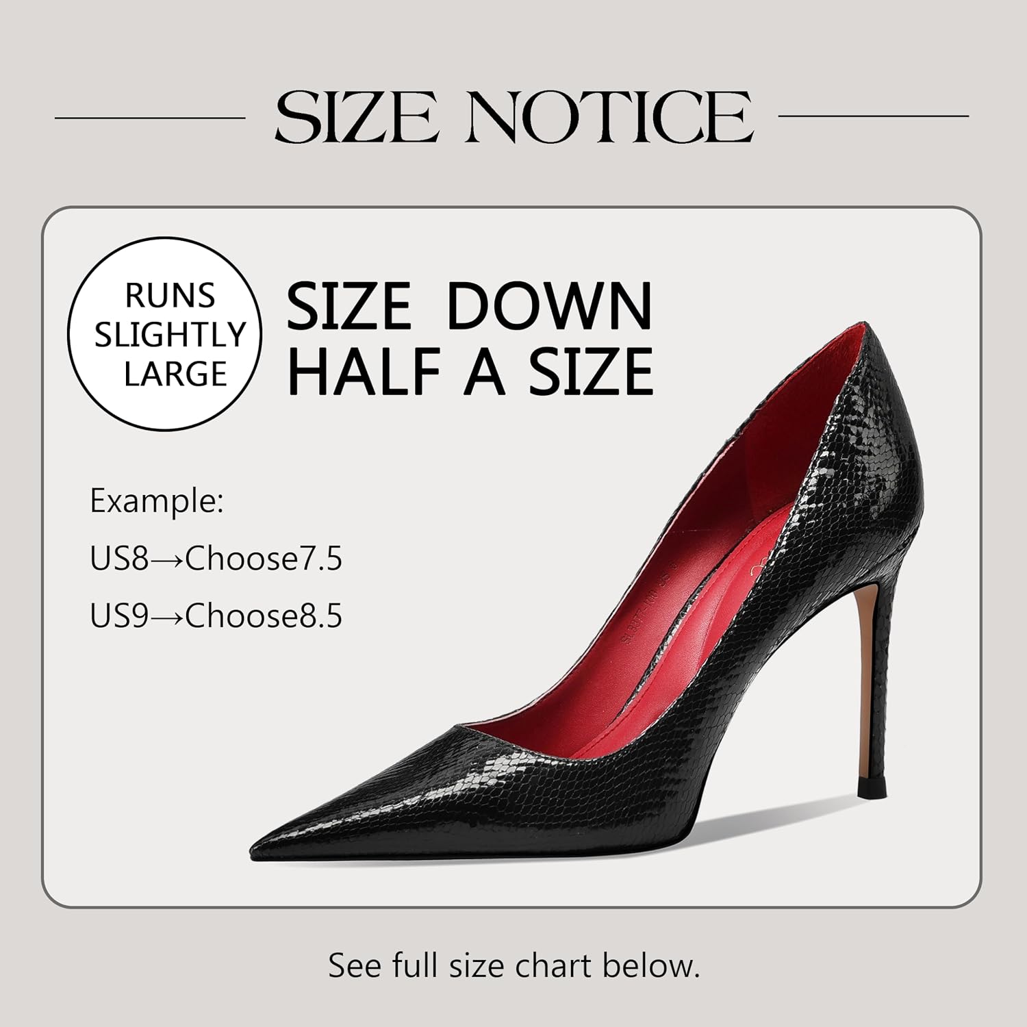 Women's Silver Pointed Toe Stiletto Pumps Closed Toe High Heels image 3