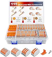 Vista 18 de Nilight Kit surtido de terminales aislados con grifo T y cable sin soldadura de empalme rápido, 100 unidades 22-18 18-14 12-10 AWG T Tap