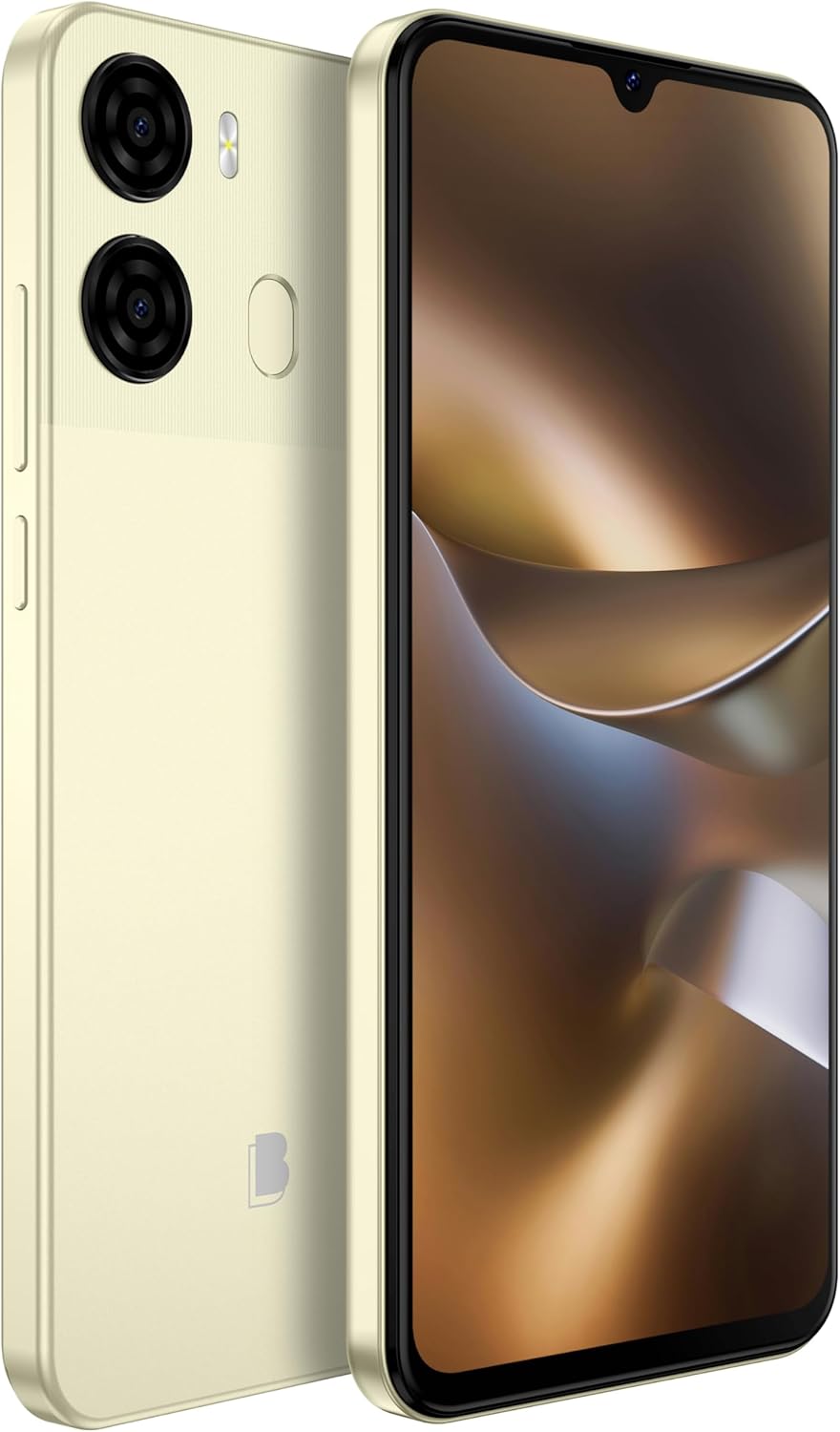 BLU K2 | Unlocked | 6.88” HD+ Display | 13MP Main Camera + 8MP Selfie Camera | 64GB | 5,000mAh Battery | Android 15 | US Version | US Warranty | Cream