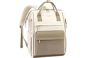 LOVEVOOK Laptop Backpack for Women, 18 Inch Work Teacher Nurse Bag