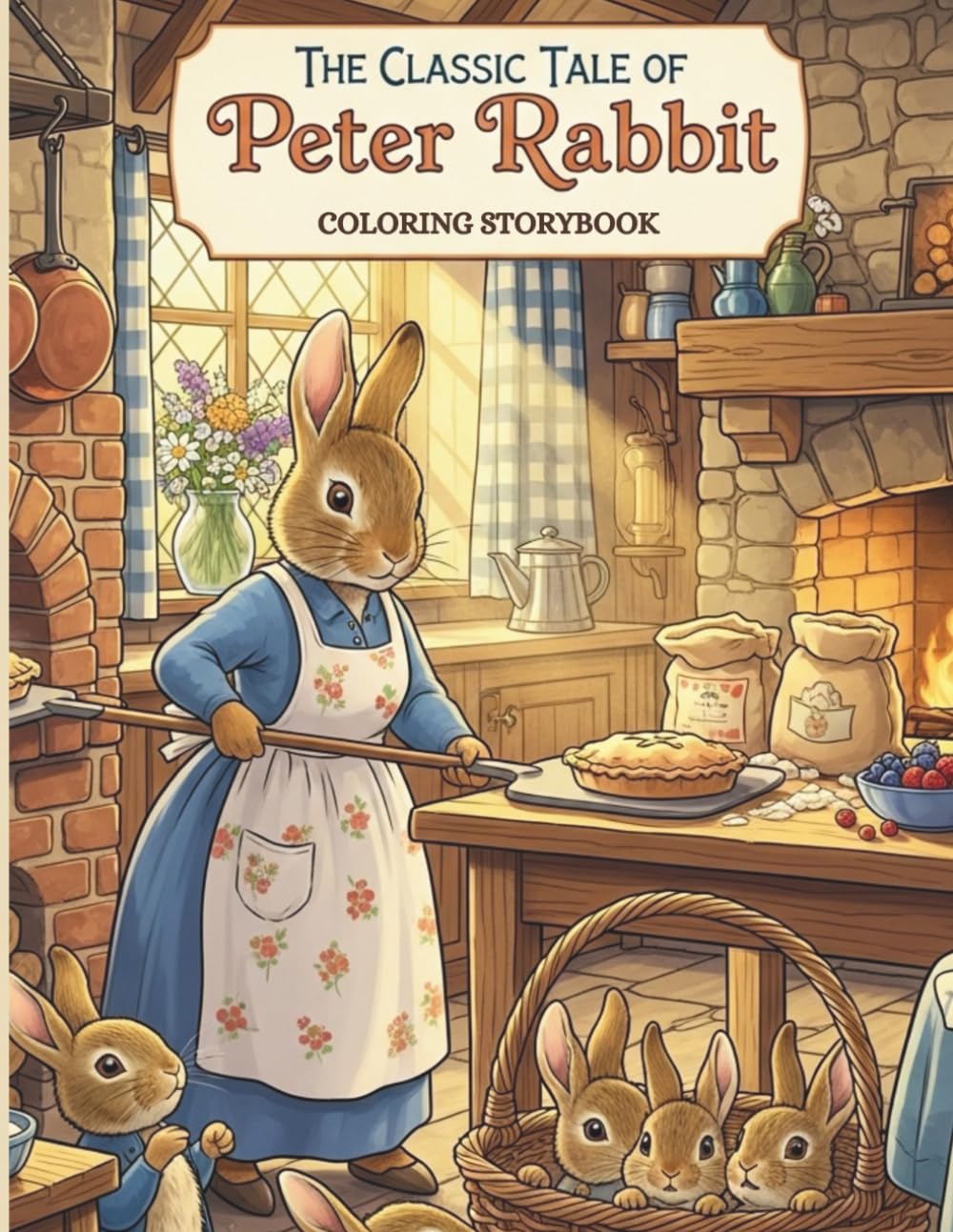 The Classic Tale of Peter Rabbit Coloring Storybook: From the Original Story by Beatrix Potter