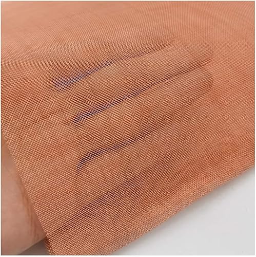 bVDA Copper Wire Mesh Screen Roll 40 Mesh Red Copper 1x(1-15)m(1x9m)