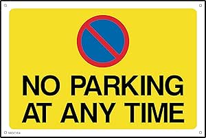 Please Do Not Park On The Grass SIGN A4 297x210mm (8.27 × 11.69