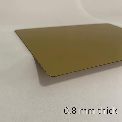 Miniatura 23 de Espacios en blanco de grabado de metal para grabado con Silhouette Cameo 4 Pro Plus, Brother Scan and Cut, Maker, Explore Air 2 o grabado láser