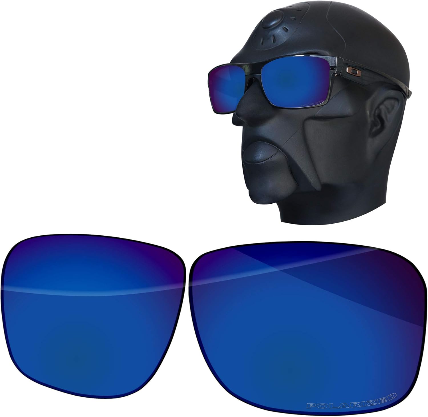 Ensky HardyShield Replacement Lenses for Oakley TwoFace OO9189 Sunglasses - Retro Blue