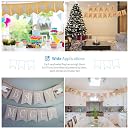 Lify Perfect DIY Party Decoration Burlap Banner (Brown, 48) gallery image