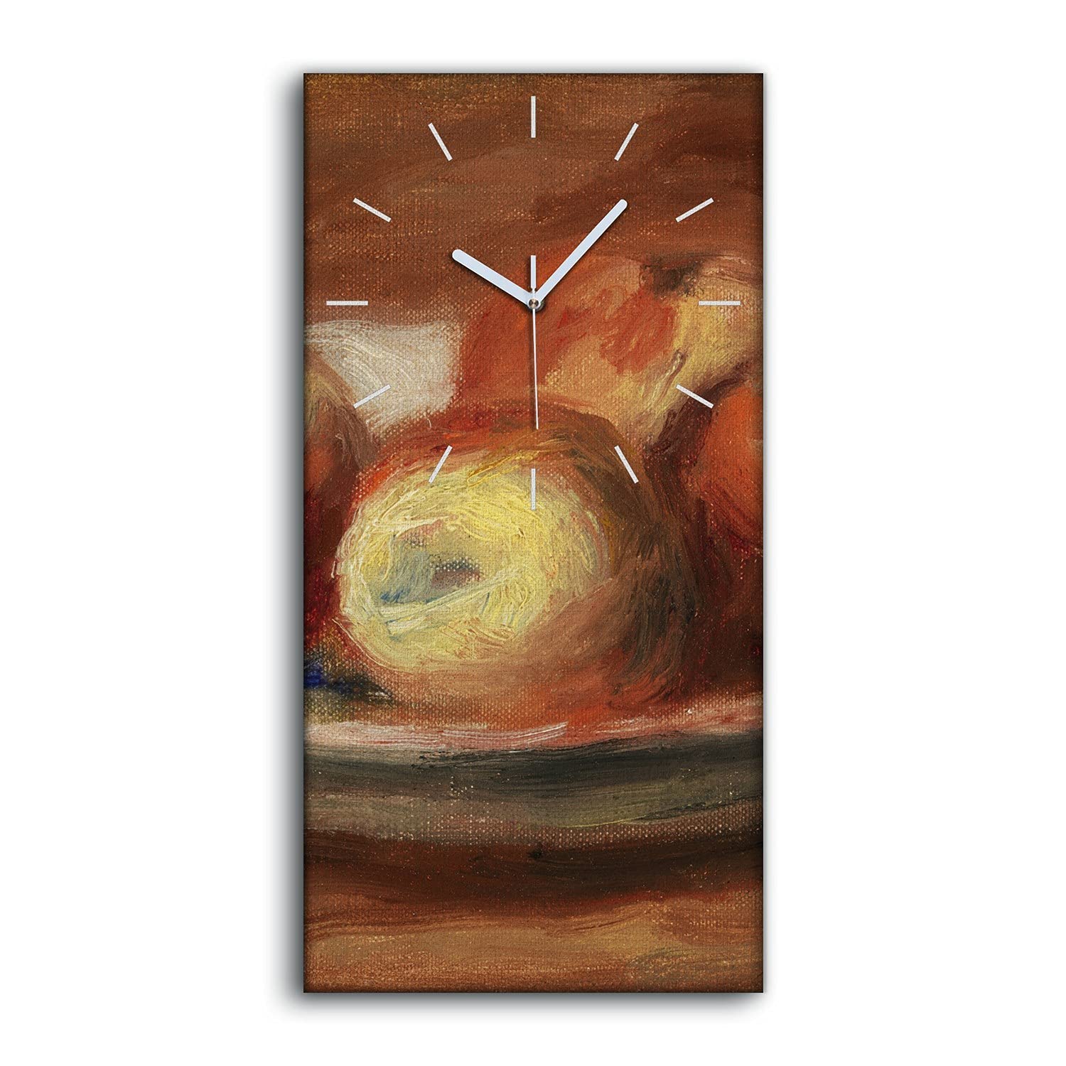 Horloge sur Toile Sans Tic-Tac Coloray Éliminez le Bruit du Salon