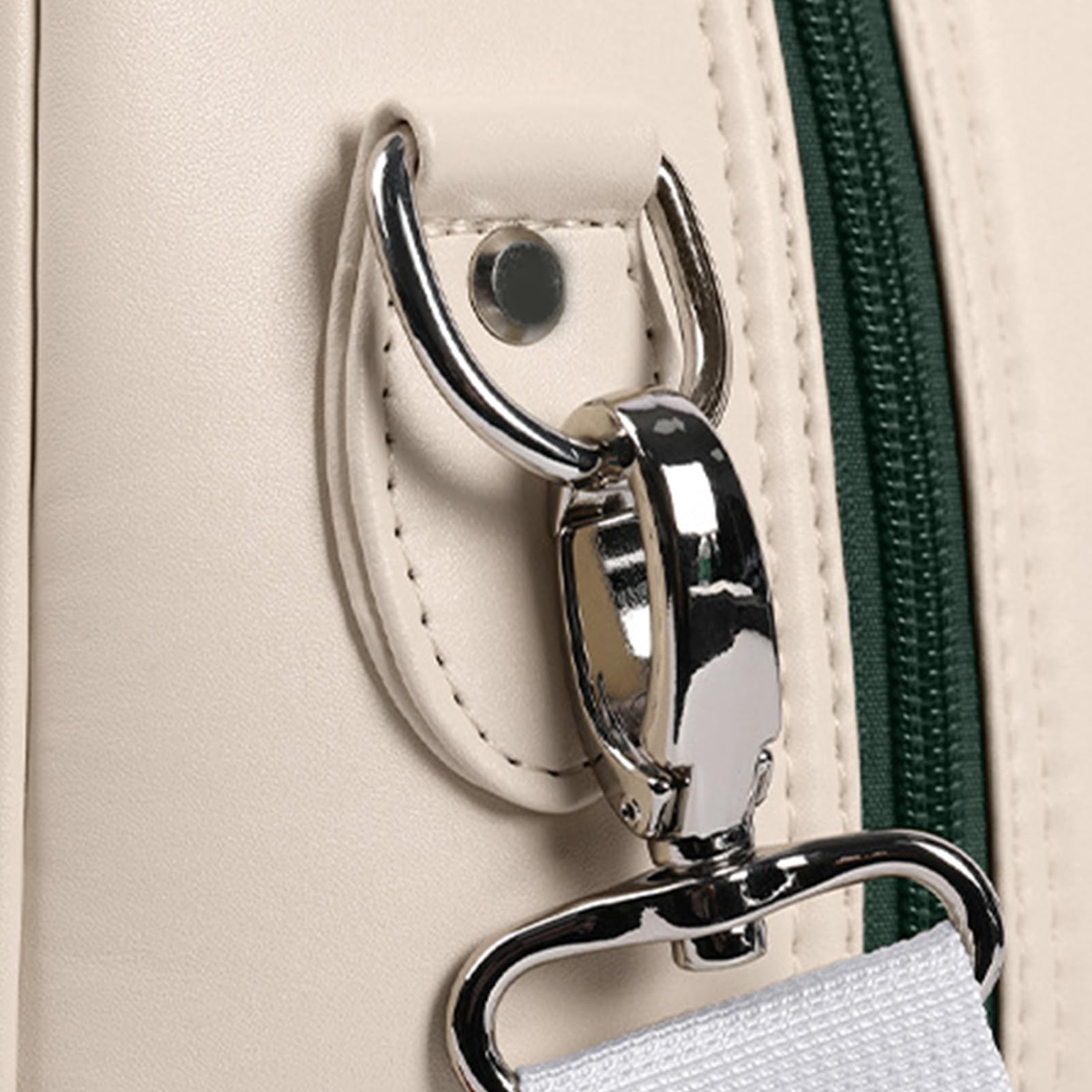 ZJchao Leichte Golftasche, Hochwertige Kunstledertasche mit Mehreren Fächern für Damen, Golfzubehör, Kleidung, Reisen