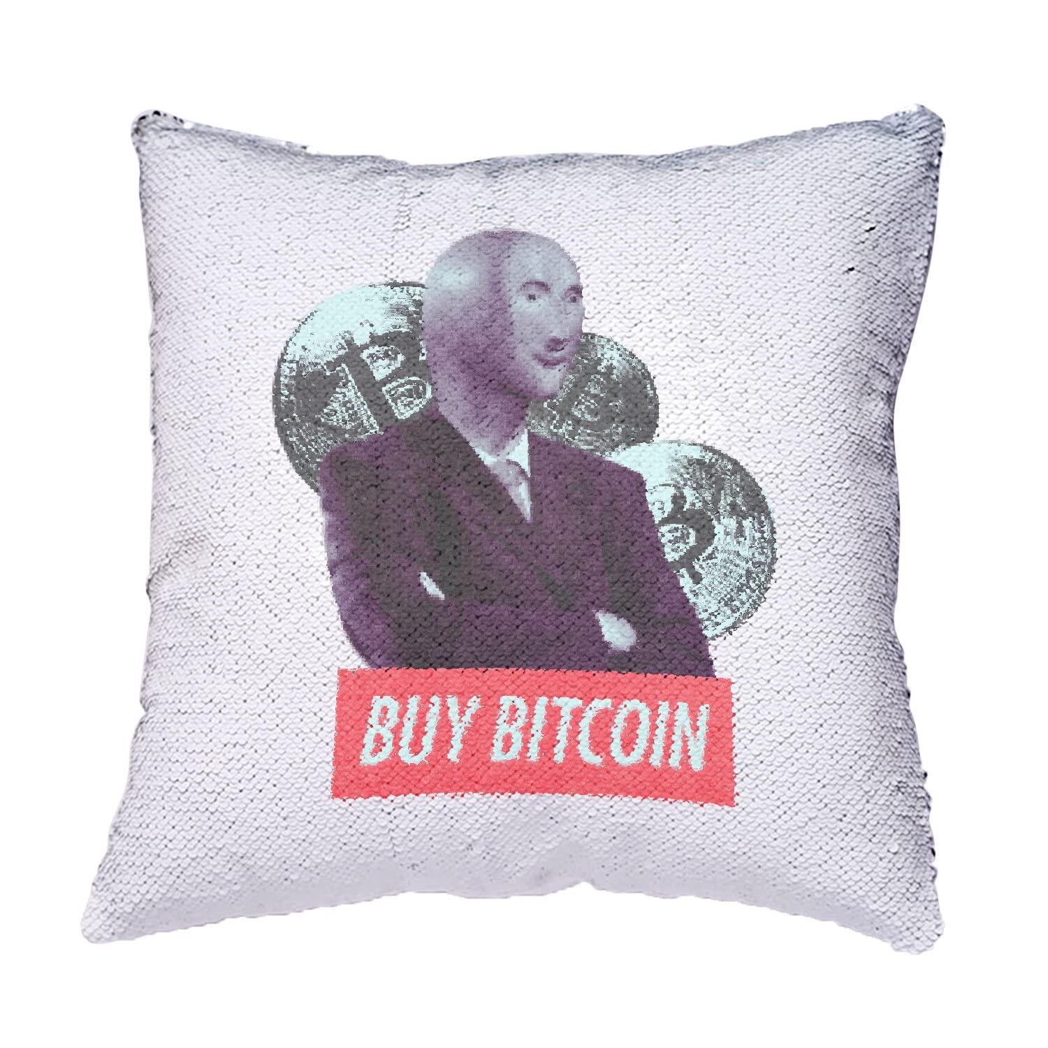 Fabulous Payetli Yastık Kılıfı Mavi Bitcoin Satın Al Kripto Para Birimi  Ticaret Blockchain Finans Bitcoin Mizah Man : Amazon.com.tr: Ev ve Yaşam
