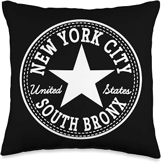 New York City South BRONX USA UNITED STATES tourist item Throw Pillow
