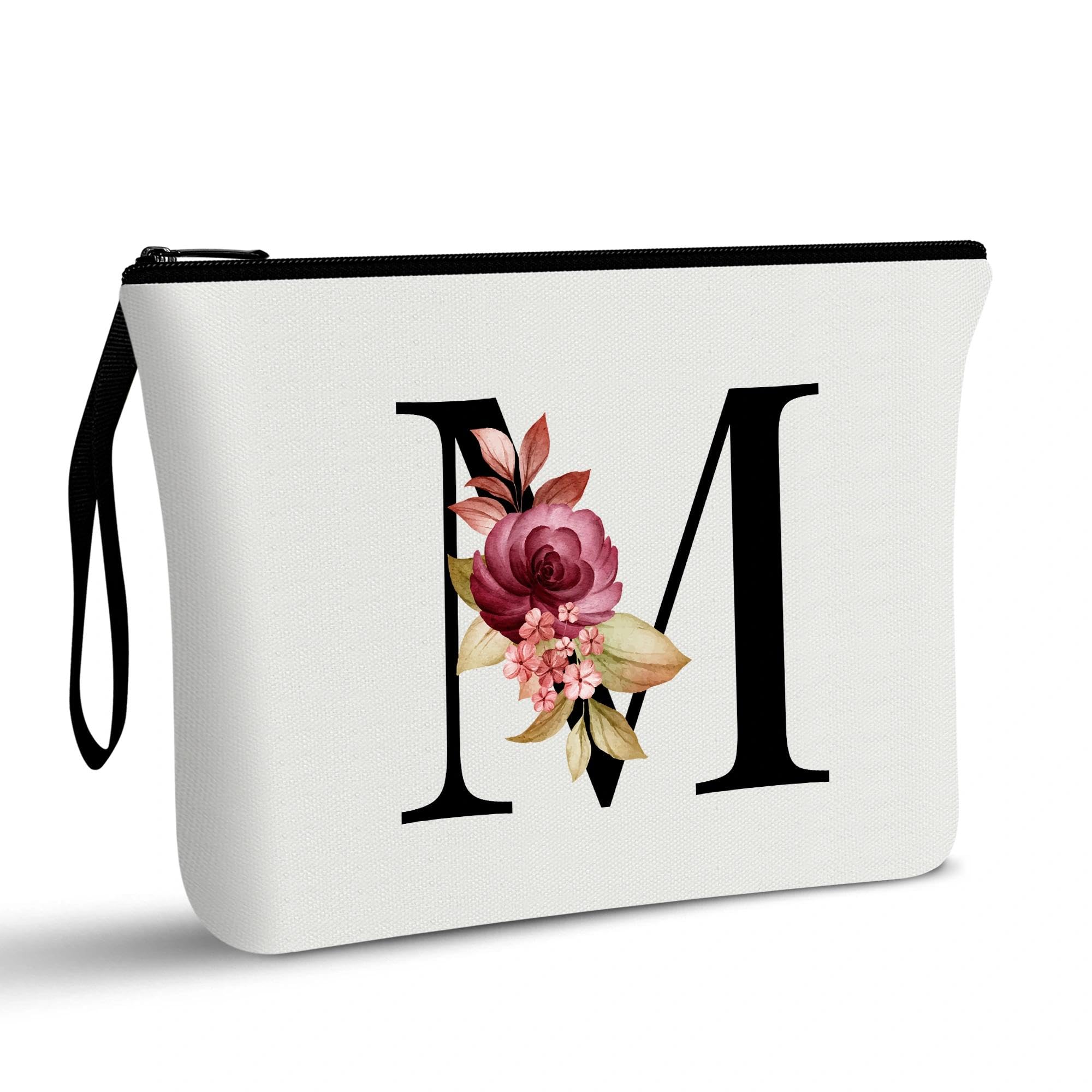 Vavabox A-Z Personalisierte Kosmetiktasche-Geburtstagsgeschenke für Frauen, Mütter, Beste Freundinnen und Brautjungfern (I)