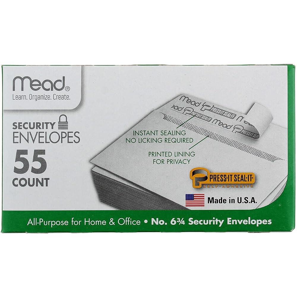 Envelopes #6 3 / 4 /, 55 ct (Pack of 3)