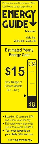 Miniatura 17 de VIZIO - HDR LED Smart TV Serie-V 4K UHD de 50 pulgadas con Apple AirPlay y Chromecast integrado, Dolby Vision, HDR10+, HDMI 2.1, modo de juego