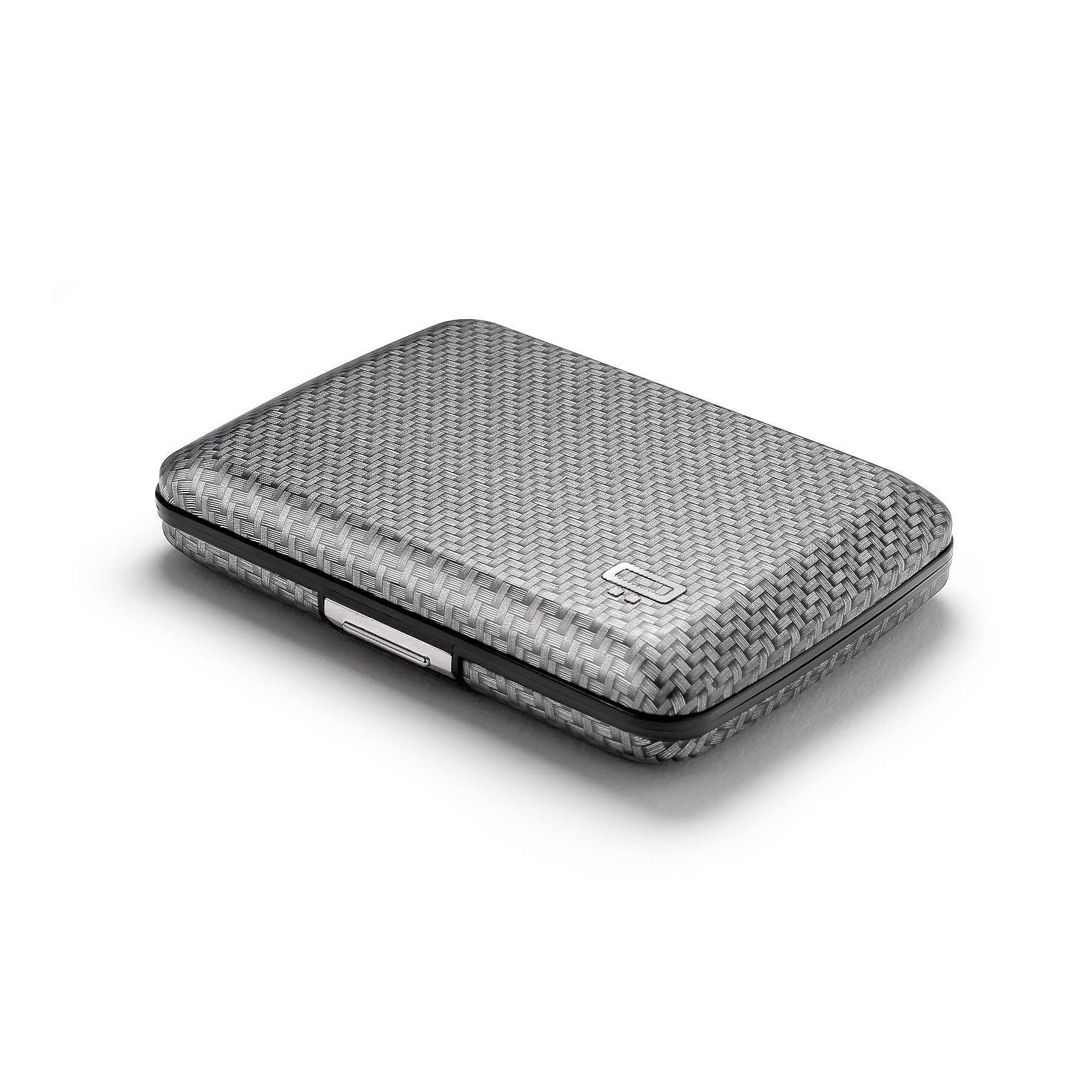 ÖGON -DESIGNS- Porte-Cartes en Aluminium avec Fermoir en métal, Protection RFID Contre la fraude et la démagnétisation, Portefeuille Compact, modèle Smart Case Oslo