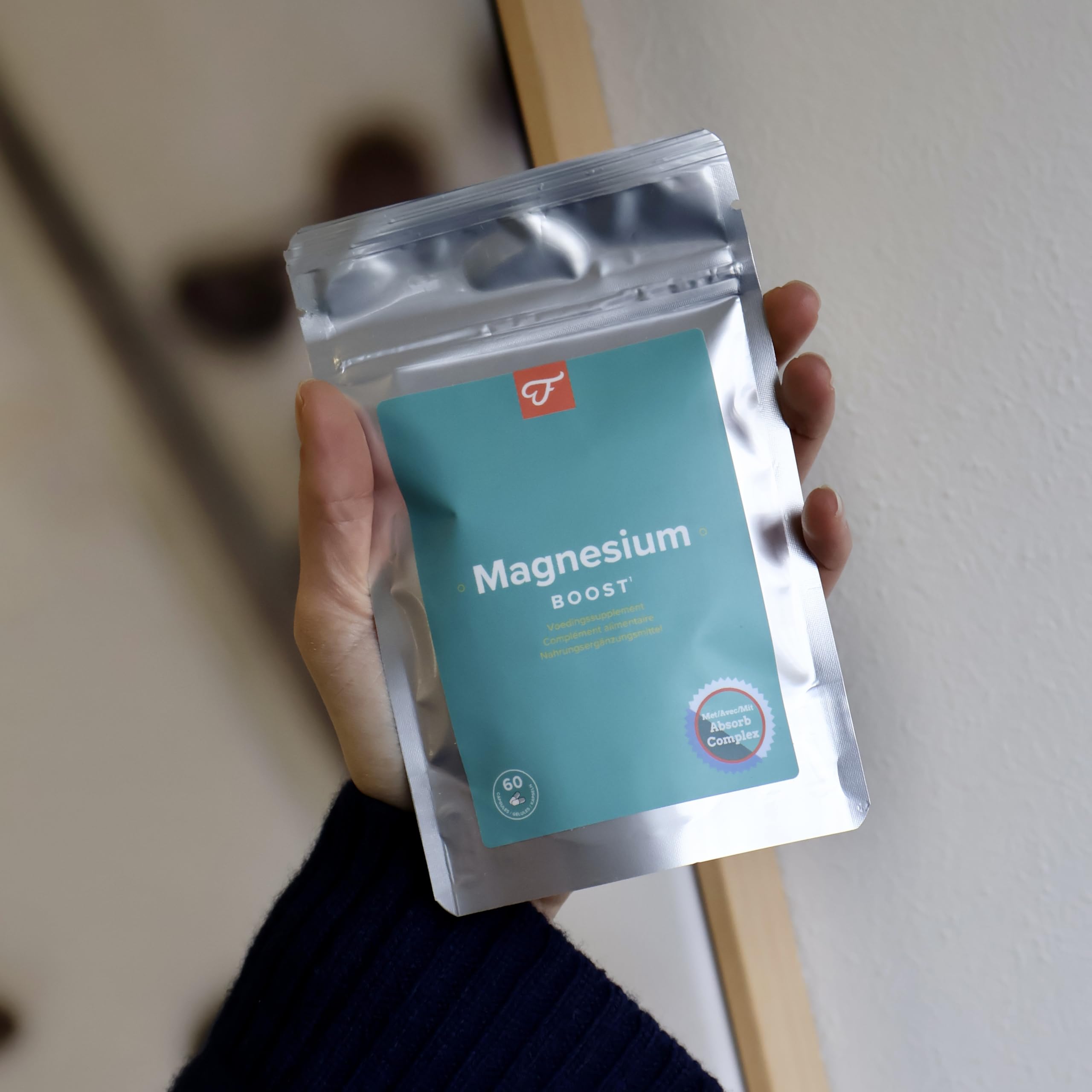 Magnesium Komplex Kapseln Hochdosiert – 3x 60 Kapseln mit Magnesium Bisglycinat, Citrate & Malat – für optimale Muskelfunktion, Energie & Entspannung – Angereichert mit Vitamin B12, B9, B6 & D3