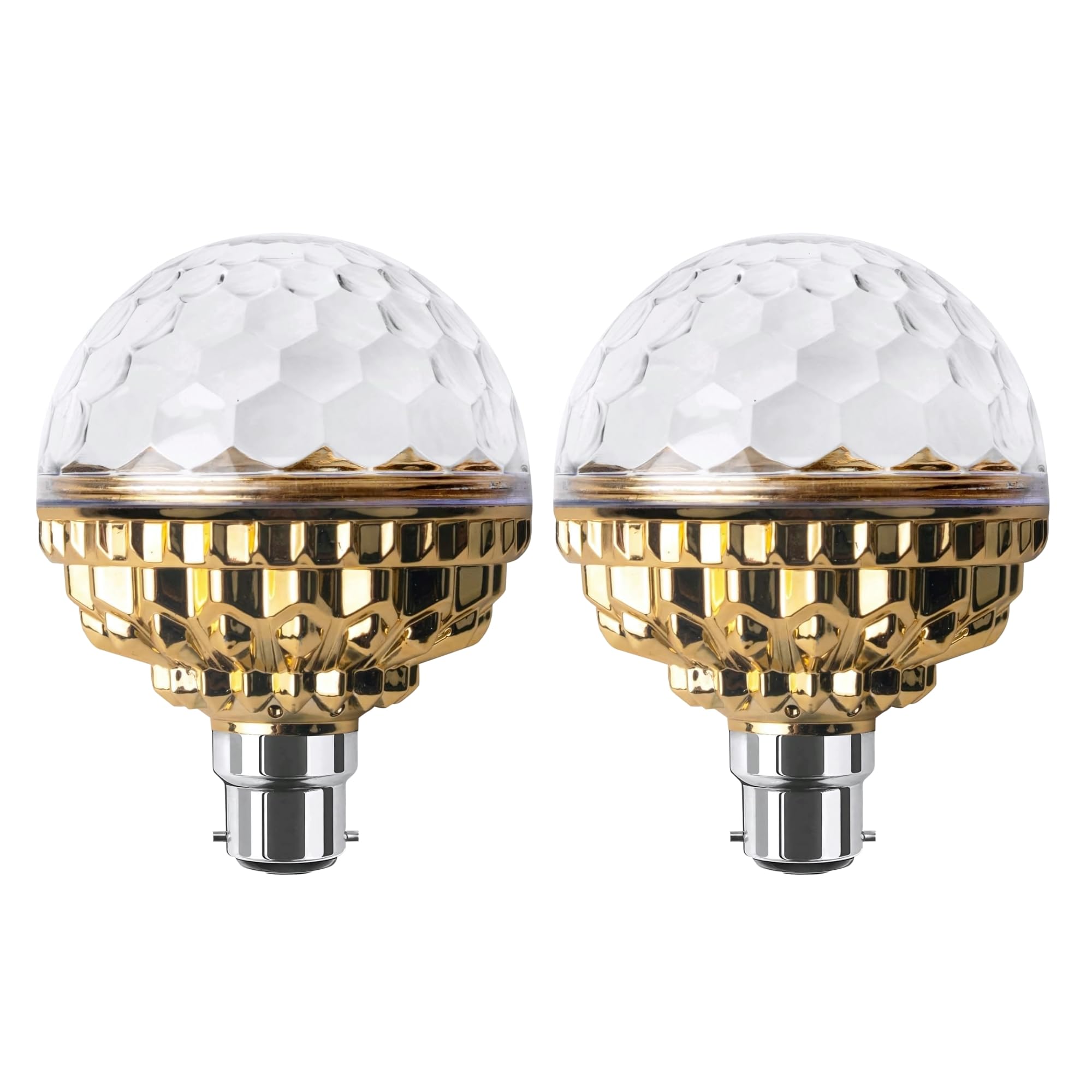 AMPEREUS® 12W Multicolour LED Decorative Bulb for Home – Smart Diwali Lighting for Room & Festive Decoration | Colour Changing LED Lights for Home, Parties & Festivals (2 PCS)