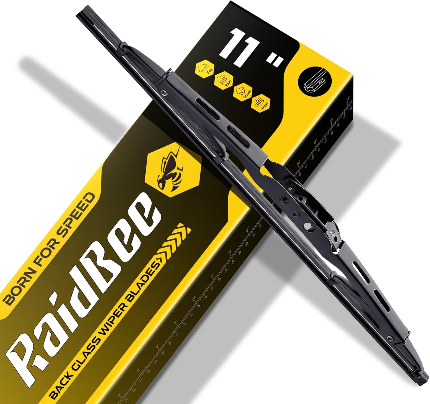 Raidbee®11Inch Rear Windshield Wiper Blade Replacement for Chevy Trailblazer 2021-2024, GMC Acadia 2017-2023 – Genuine OEM Quality (11-1) 11"(11-1)