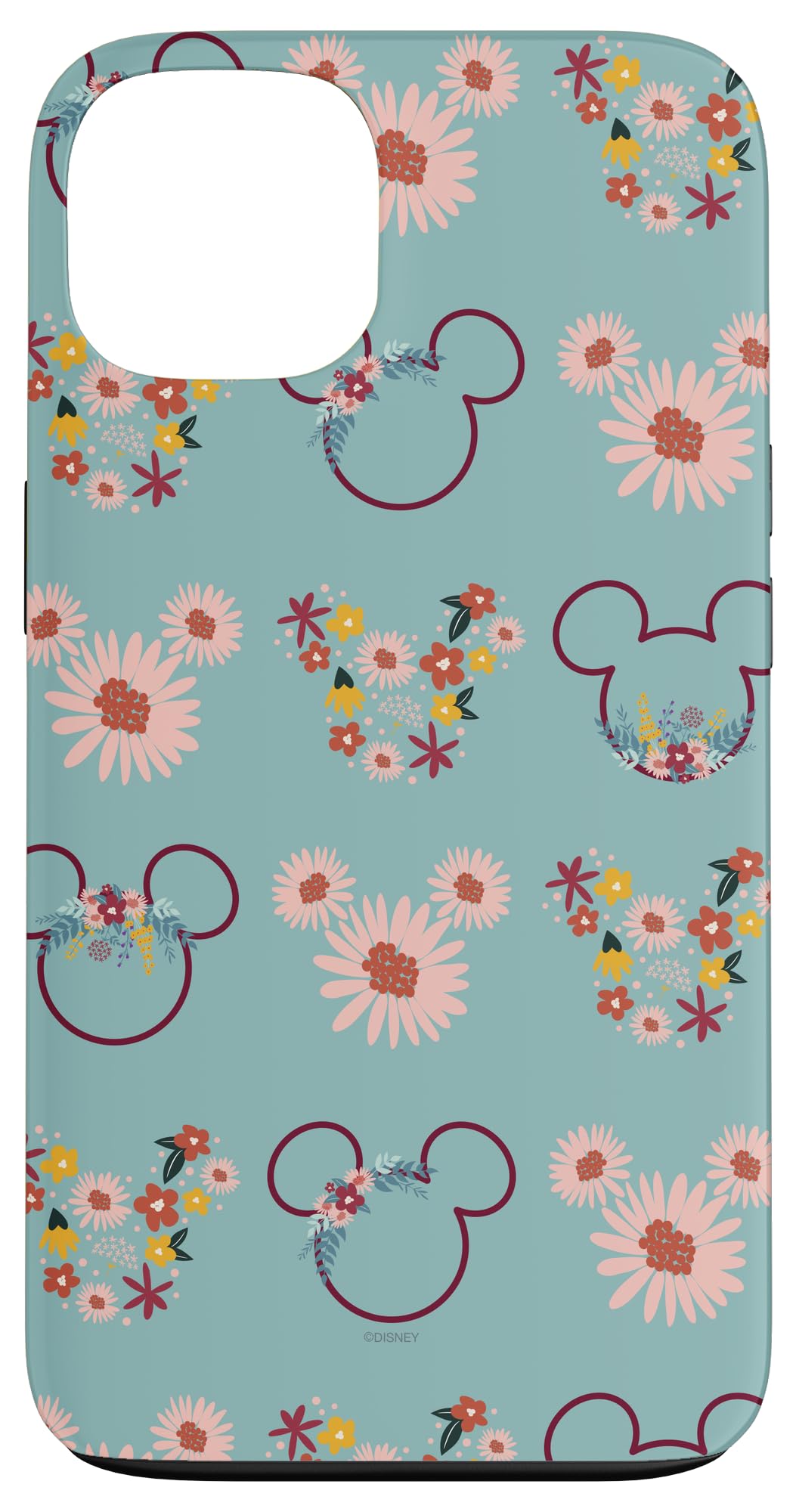 iPhone 13 Disney Mickey Mouse Flowers and Daisy Print Case