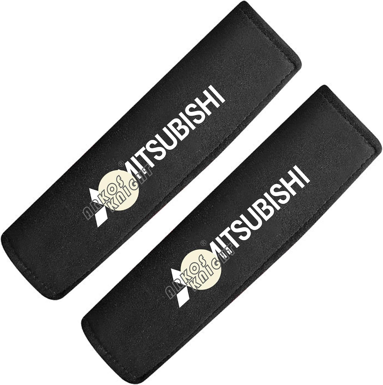 2 Pcs Safety Belt Scratch-Proof Cover Compatible with Car Seat Belts Covers Padding Suede Leather Belt Shoulder Sleeve(Red)