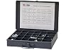 690 Piece Metric 10.9 Coarse Thread Fastener Assortment Kit with Bolts, Nuts, and washers
