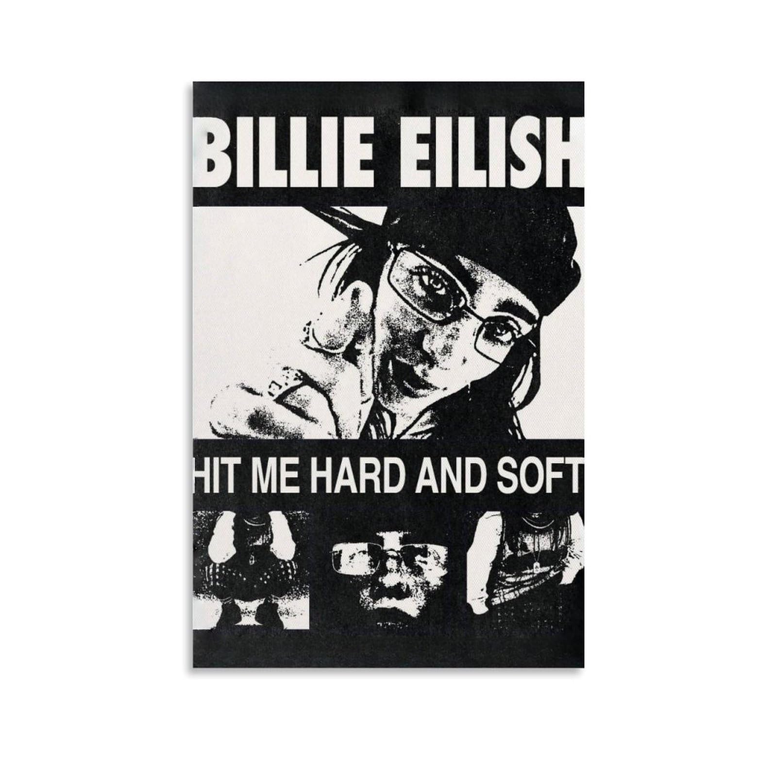 TOPOSTERSS Billie Eilish-Hit Me Hard And Soft Poster, Hit