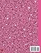 Pink Glitter Composition Notebook: 8.5 X 11 College Ruled Paper Lined Journal, Rose Pink Glitter Texture Cover - A Helpful Gift For The Person Who Loves Pink Color