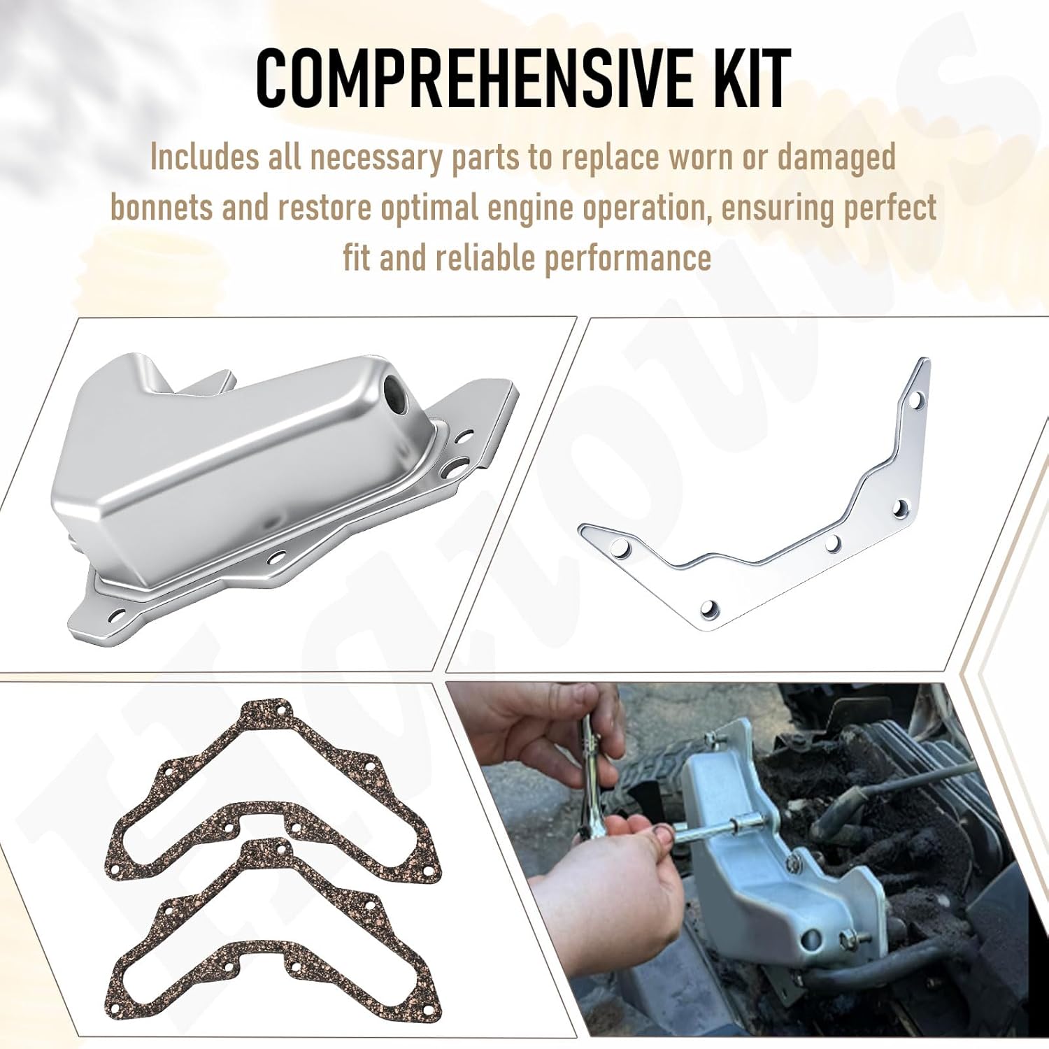KH-20-096-07-S KH-20-096-14-S Valve Cover Kit for Kohler Cub Cadet MTD Lawn Garden Engine RZT42 LT1042 LTX1042 LT1045 LTX1045 LTX1045 20-096-14-S 20 096 07-S
