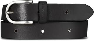 Women's Casual Leather Belts with Durable Metal Buckle