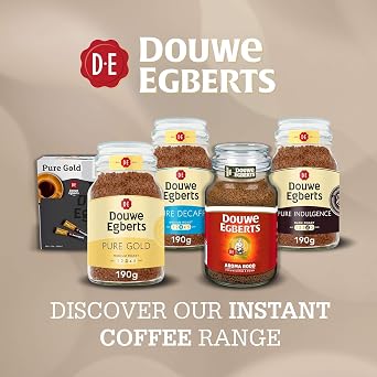 Douwe Egberts - شواء ذهبي نقي متوسط - 190 جم