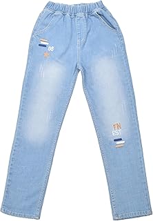 اي اند بي اولادي بنطلون اطفال باجي همان 12 سنوات ازرق وسط