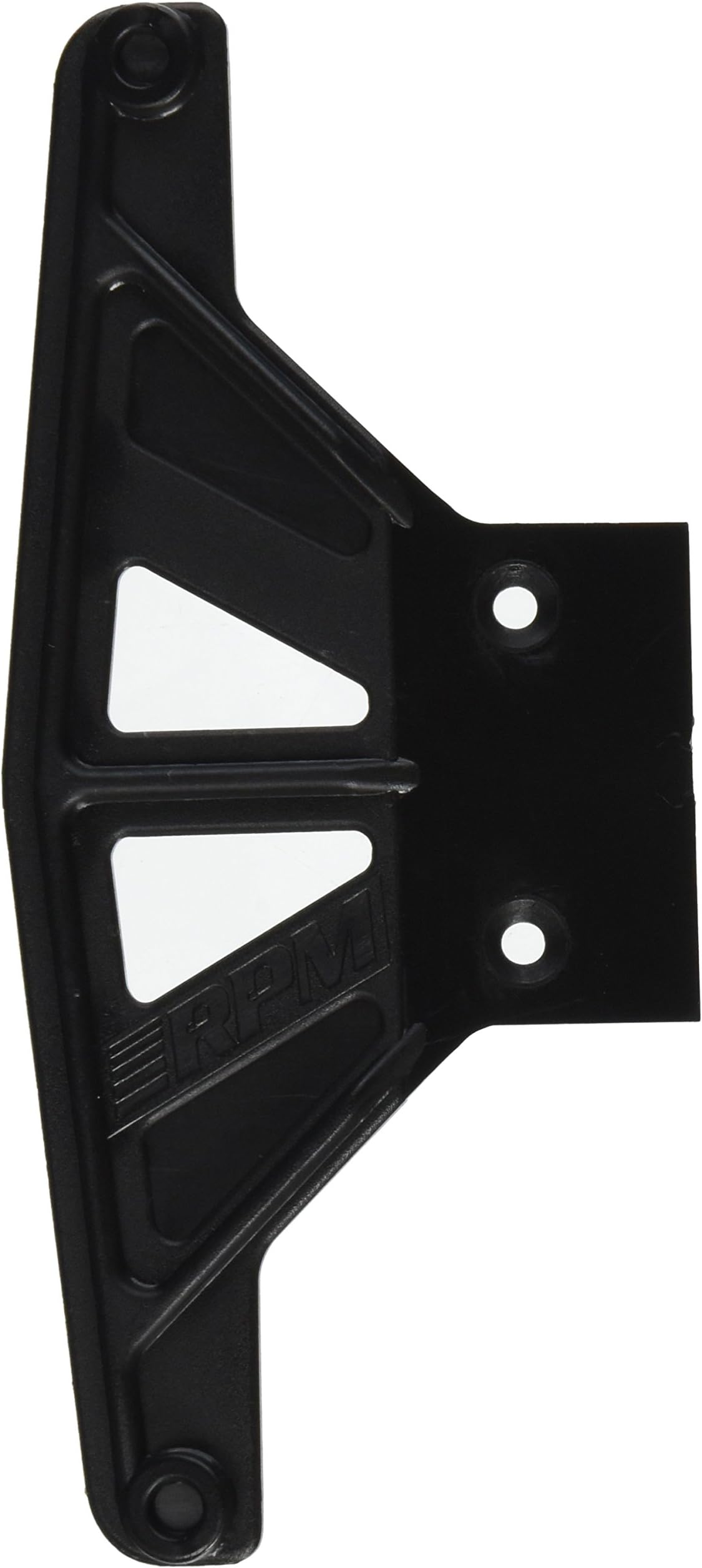 Wide Front Bumper Black Rustler, Stampede, Bandit, Black