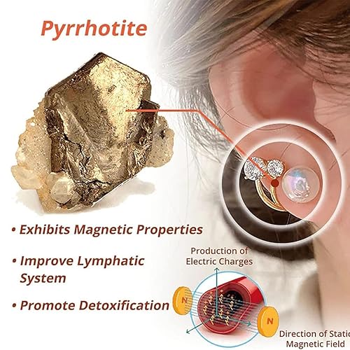 Miniatura 4 de 23 pares de aretes de germanio flysmus Halolux Lymphvity Lymphvity, MagneTherapy Germanio (2 pares)