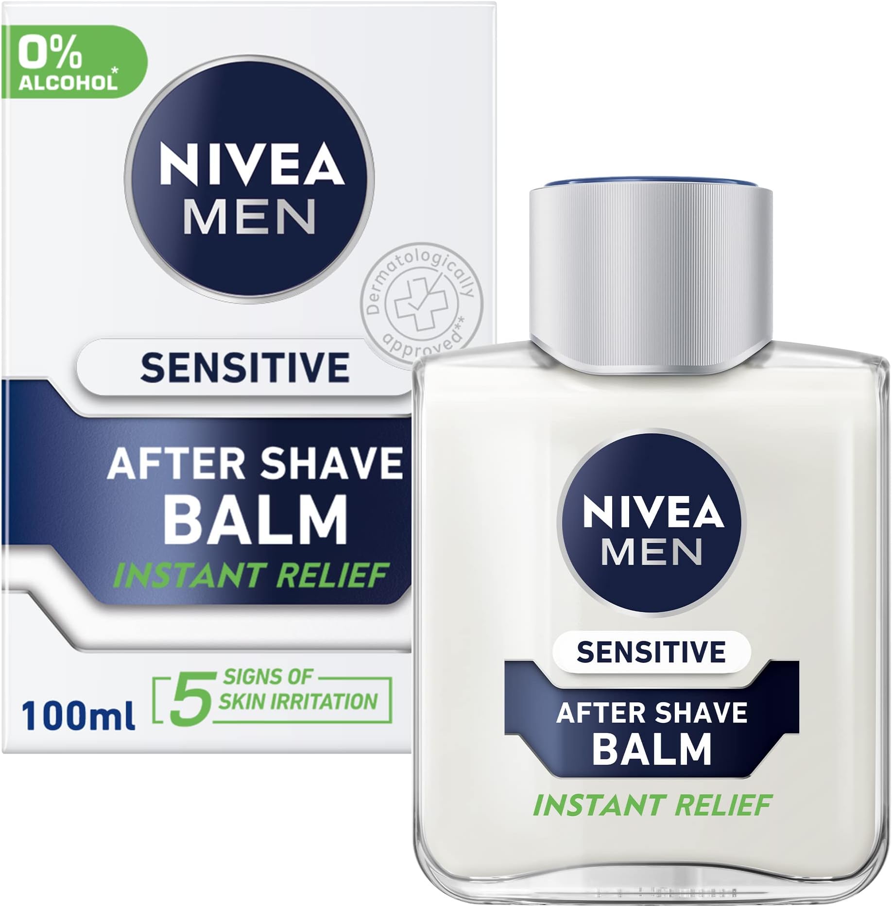 Men Sensitive Post Shave Balm, 100 ml