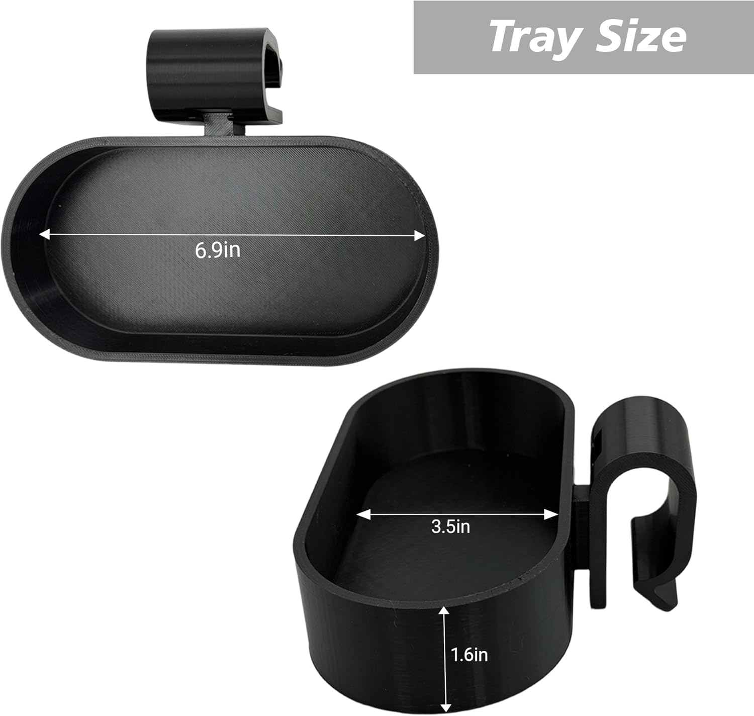 Multipurpose Side Hook + Stroller Wagon Snack Tray Compatible with Wonderfold Wagon Durable and Load-Bearing Hook (2 Pack Side Hook and 1pack Tray)