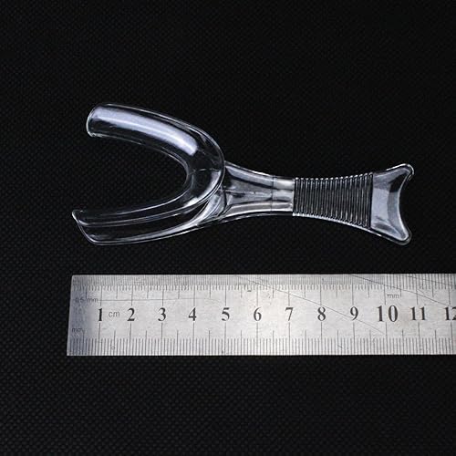 Miniatura 2 de Airgoesin 10 abridores dentales ortodónticos intraorales para boca, mejilla, retractores de labios, plástico transparente, esterilizables por debajo